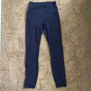 Lululemon Navy Align legging size 4